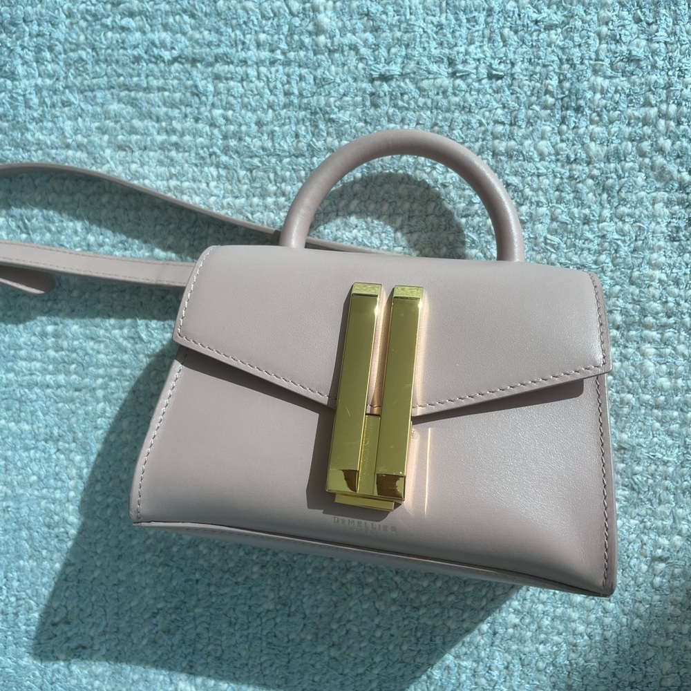 DeMellier Mini Bag in Light Pink with Gold Hardware (Sold Out Style)